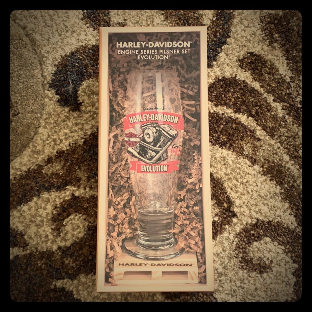 Harley Davidson Pilsner Set Evolution
